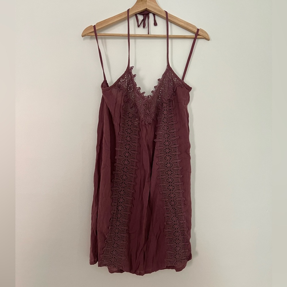 O’Neill - Lace sundress/beach cover up - Purple